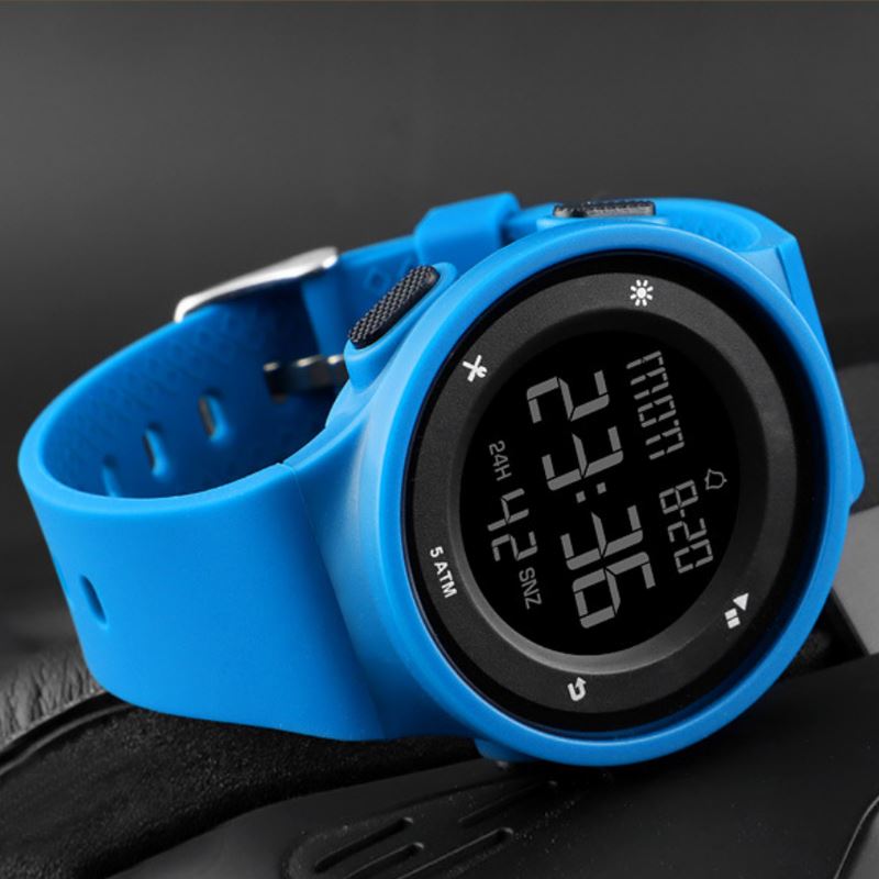 Sports Silicone Multi-Function Ultra-Thin Couple'S Watches Silicone Sport Watch