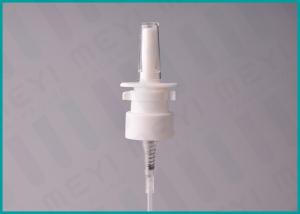 China Dia.20mm Pharmaceutical Bottle Packaging Pump , Smooth Nasal Mist Spray Pump wholesale