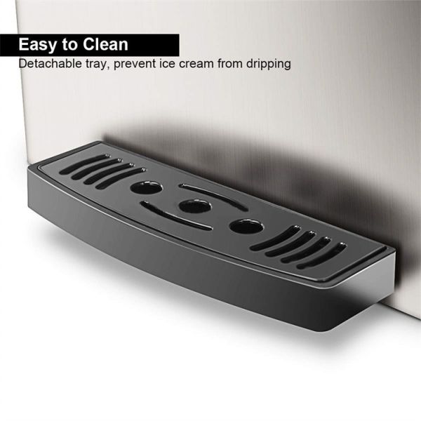 Table Top Mini Soft Ice Cream Machine Price/ Small Ice Cream Maker Product Description