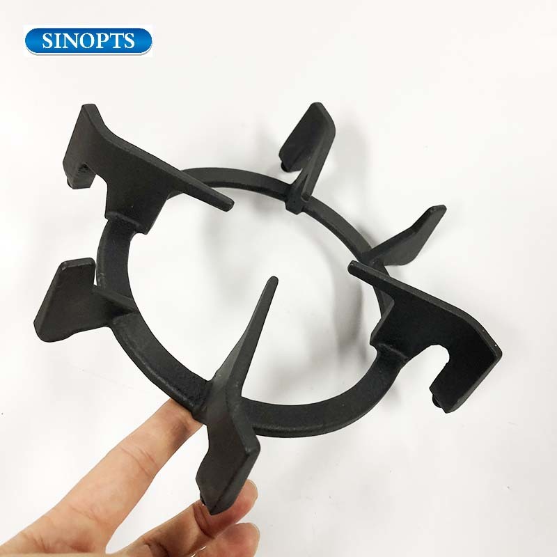 Sinopts OEM Manufacture Enamel Cast Iron Grid Grill Grate Burner Grate Pan Support