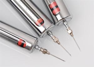 China Pet Health Care 50ml Veterinary Metal Syringe 21CM Veterinary Injection Gun wholesale