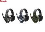 Wired Stereo Gaming Headset , Mobile Phones Headphones Compact Design For PC