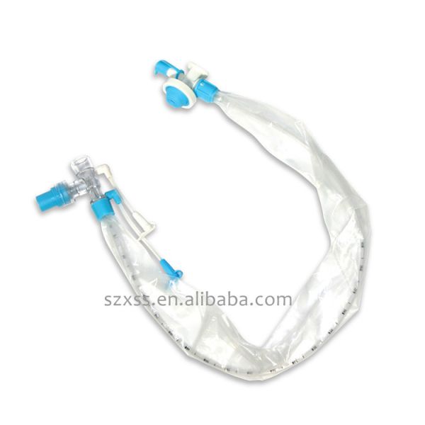 Disposable Surgical Medical Closed Sterile Y Suction Catheter Tube PVC Grade For Adults