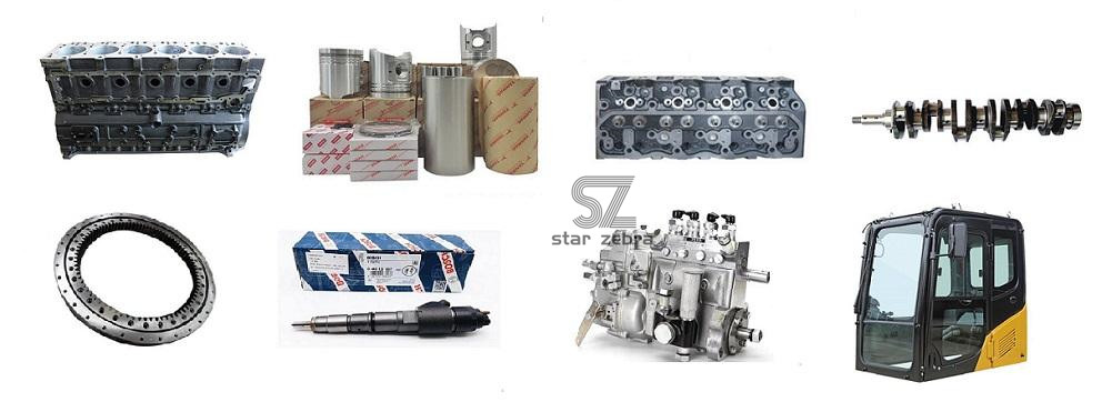 32F61-00062 10R7675 Excavator Engine Parts , Engine Fuel Injectors For E320D