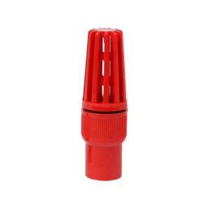 China 110mm PP Ball Foot Valves for Pumping White Grey Plastic Manufacture wholesale