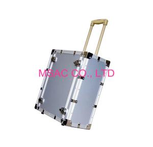 China Aluminum Flight Trolley Carrying Case, Aluminum Road Cases With Trolley wholesale