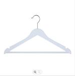Wide Shoulder Metal Cloth Hanger Dress Heavy Duty Metal Clothes Hangers
