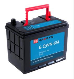 China Fast Charge Discharge Deep Cycle Starting Battery No Leakage 6-QWN-65L wholesale