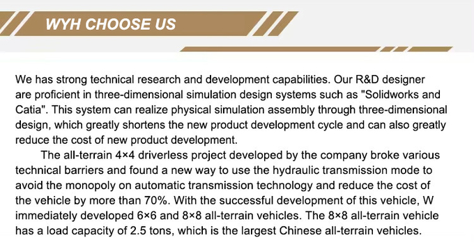 4x4 6 Person Commander Vehicle Officer Vehicle Armor Off Road Car