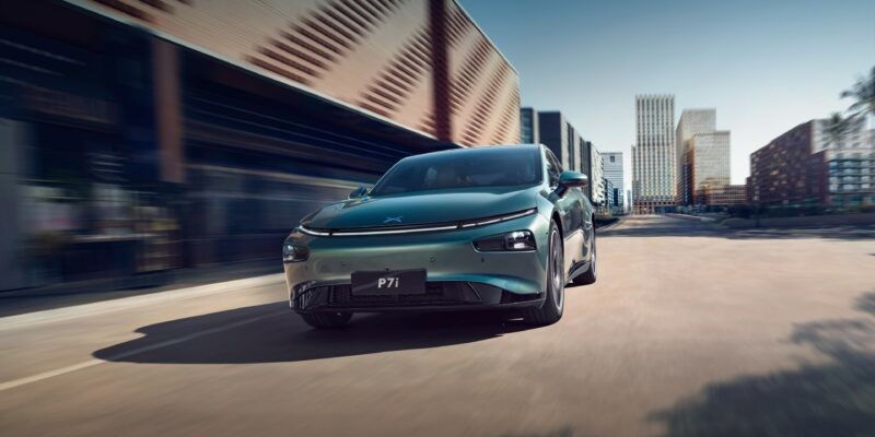 Xpeng P7 Chinese EV Cars New Energy Sedan 4 Door 5 Seat Drive