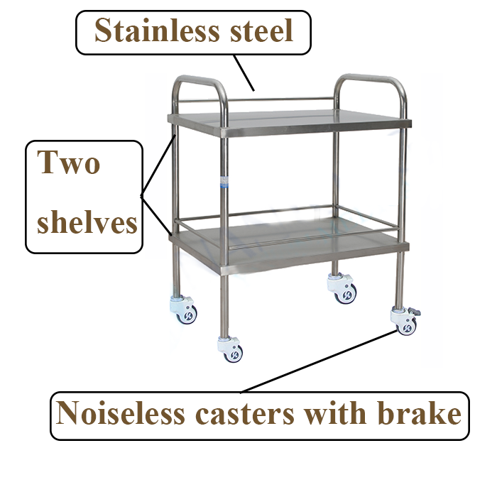 Treatment hospital trolley medical equipment