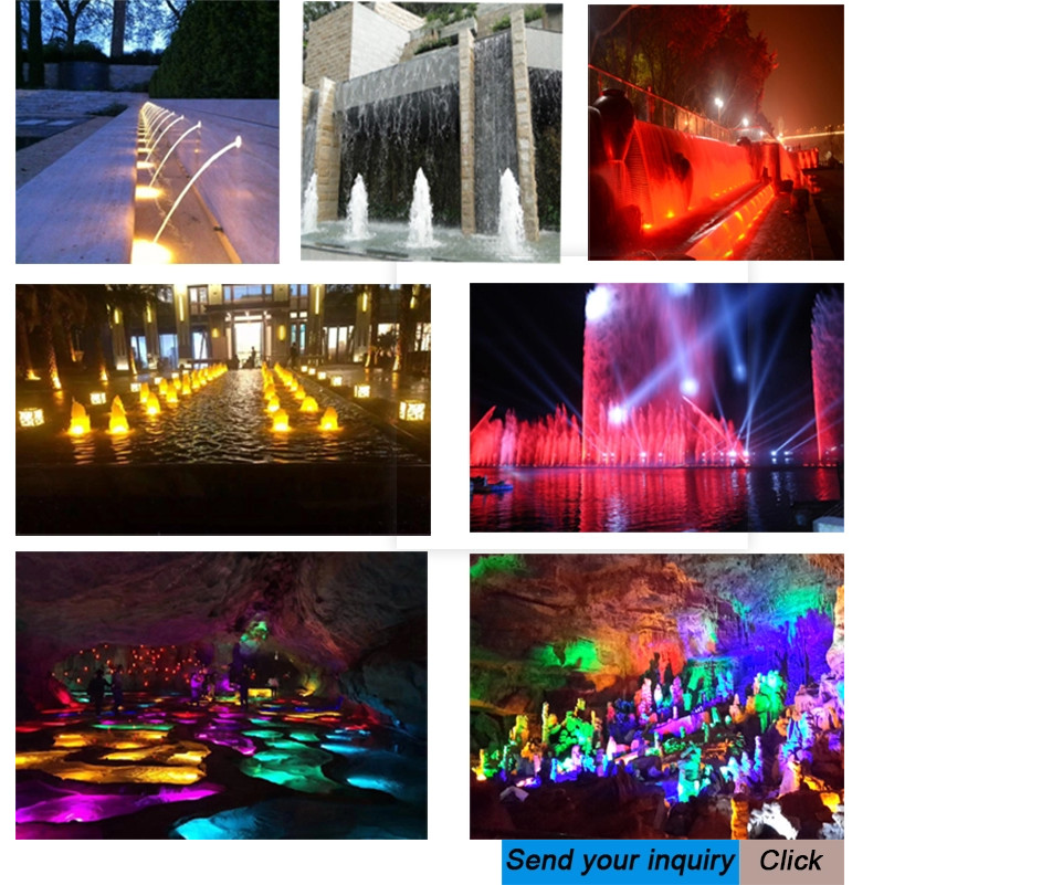 Anti Rust RGB 9W 304SS LED Underground Lights