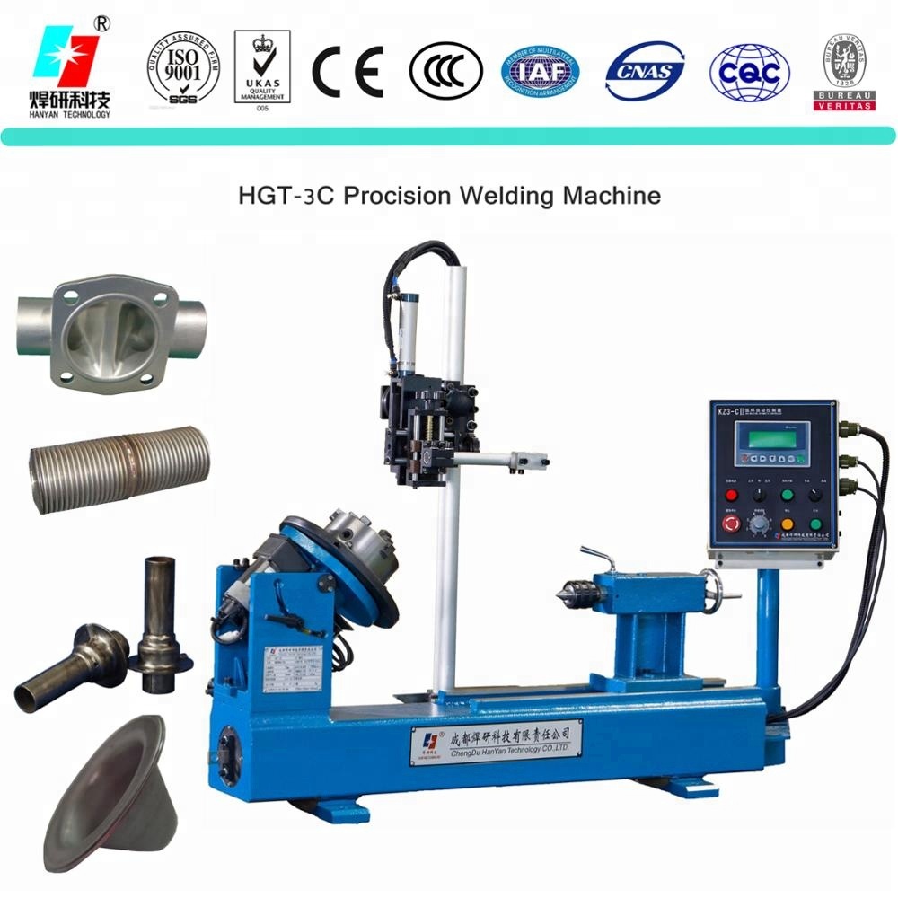 AC220V / AC380V Circumferential Welder Stainless Steel Automatic Welding Machine
