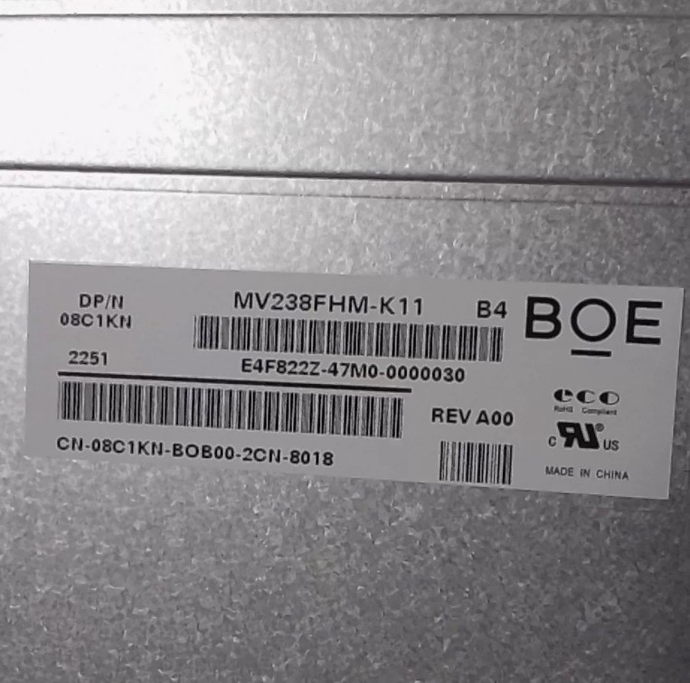 MV238FHM-K11 BOE 23.8" 1920(RGB)×1080, 300 cd/m² INDUSTRIAL LCD DISPLAY