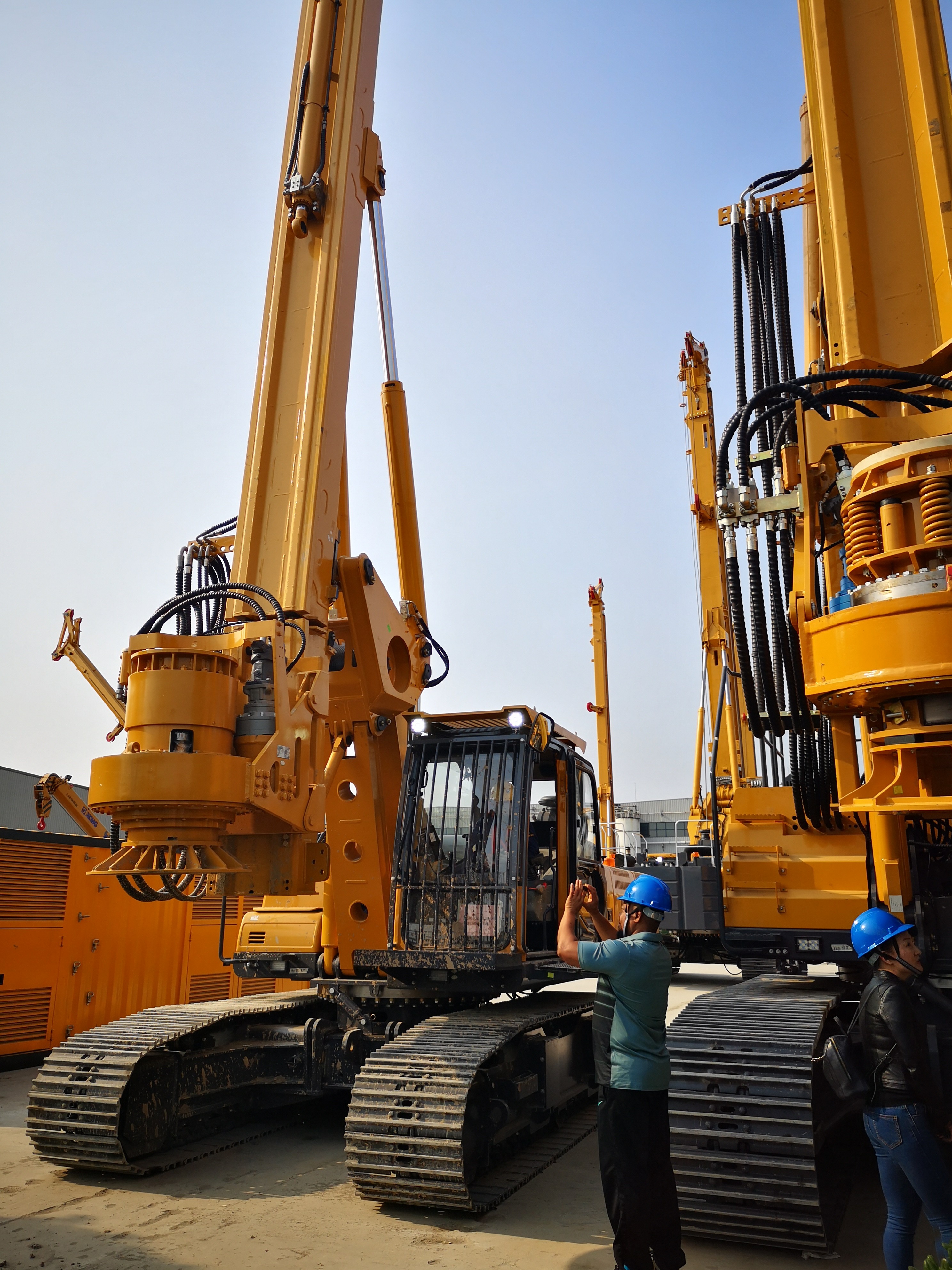 220V / 380V Mobile Conventional Drilling Rig CUMMINS QSB6.7 XR180D