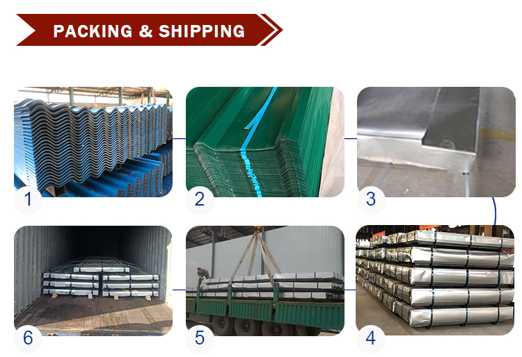 Cutting Service 0.1mm 0.2mm 0.3mm Dx52d PPGI Corrugated Steel Roof Panel with Dry Processing