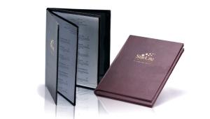 China Restaurant Colorful PU Leather Menu Covers wholesale