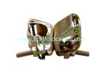 110° scaffold pressed electro galvanized double coupler clamp Japanese standard