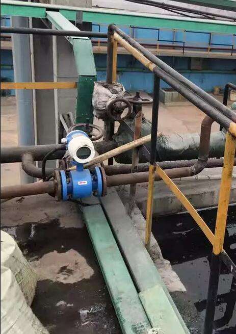 OEM ODM 15m/s Digital Flow Meter For Sewage Water SST 1Cr18Ni9Ti flange