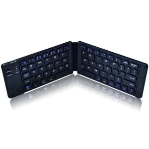 China Power Saving Folding Bluetooth Keyboard Full Size Ultra Slim 1 Year Warranty wholesale