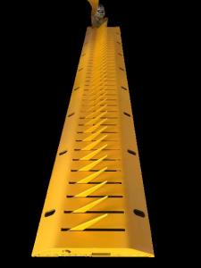 China Waterproof Security Vehicle Barrier Speed Bump Spikes 10mm Thickness wholesale