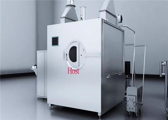 Chinese And Western Capsule Coating Machine For Sugar Coated Polished And Rolled Foods