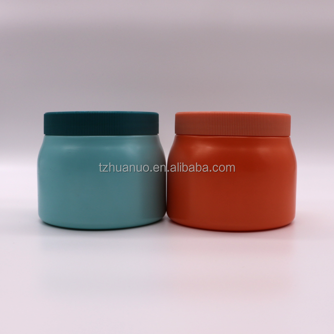 PE Round Plastic Custom Bottle Tasting Jar for Solid Tablet and Supplement Storage