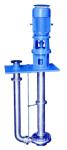 Chemical Vertical Submersible Pump , High Temperature Sulfuric Acid Pump