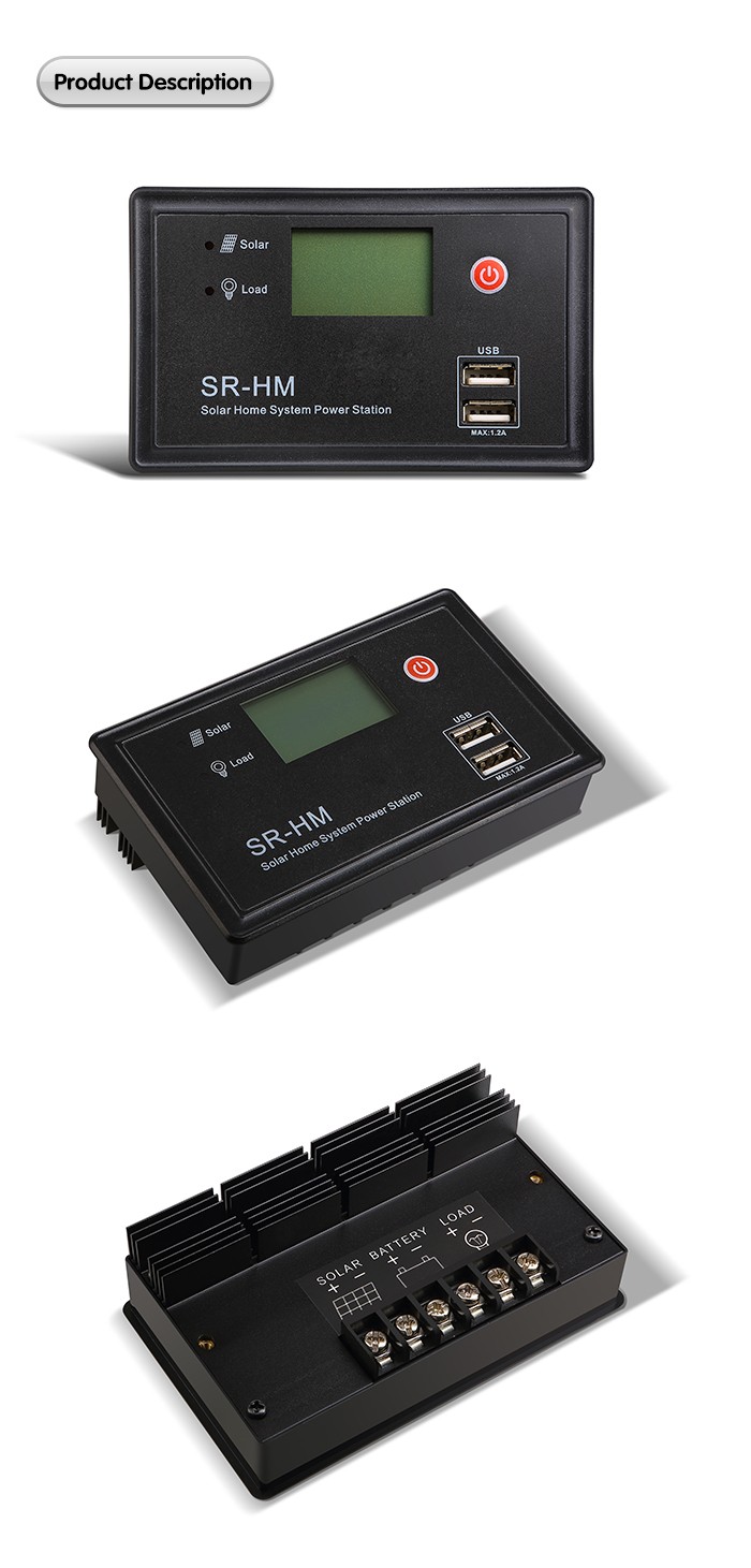 Electronic Products PWM Solar Charge Controller 10A / 20A With LCD Screen
