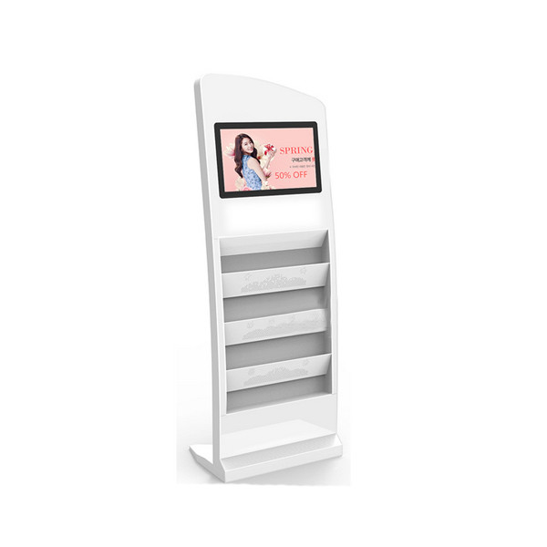 Quality Lcd Touch Screen Digital Signage Kiosk 19 Inch Newspaper Advertising Machine for sale