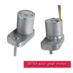 38mm * 64mm DC Spur Gear Motor / Brushless DC Motor With Carbon Brush