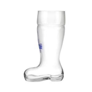 China LFGB Approval 1300ml Promotional Drinking Glasses Boot Shaped With Logo wholesale