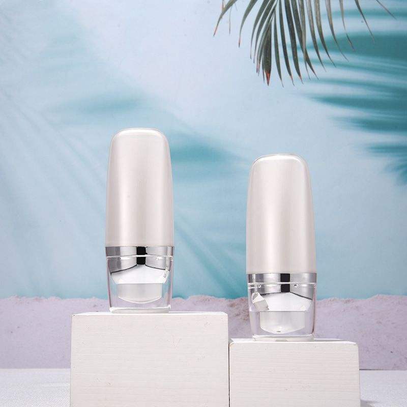 30ml Firm Plastic Lotion Bottles Acrylic Cosmetic BB Sunshine Cream Pump Bottles