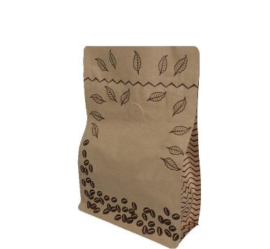 Factory supply doypack pouch stand up kraft paper bags/zipper paper packaging bag