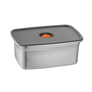 China Rectangle Metal Food Storage Containers Rust Proof 304 Stainless Steel wholesale