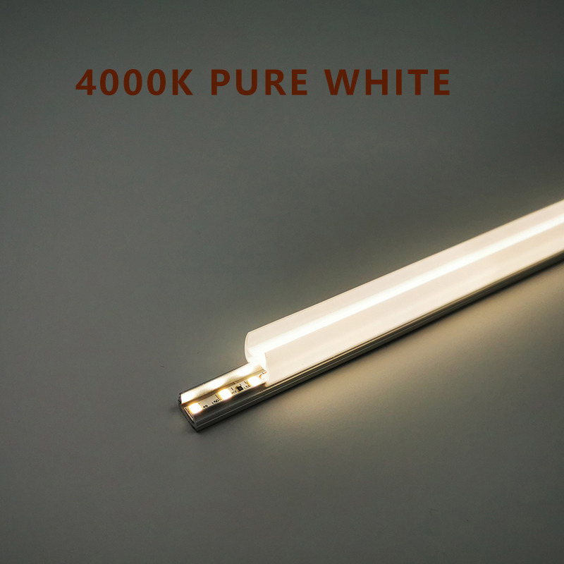Modern Surface Mounted Single Glass Shelf Cabinet Lighting Warm White Led Glass Shelf Light