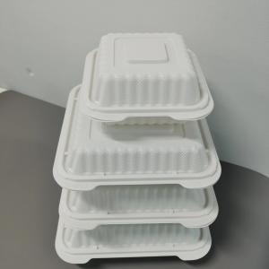 China Safe and environmentally degradable packaging box 600 ml food container wholesale