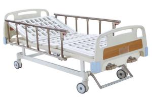 China Handicapped Nursing Manual Hospital Beds Double Function Home Care wholesale