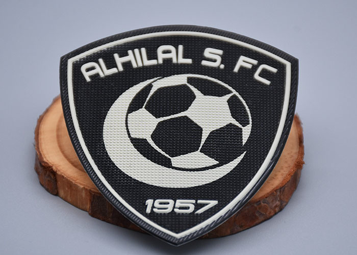 TPU Printed Silicone Logo Heat Transfer Label For Football Jerseys