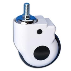 China Stem Casters Wooden Floor Rubber Caster Hospital Equipment 5 Inch wholesale