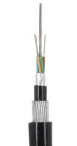China Metallic 72Cores Double Jacket Outdoor Armored Fiber Optic Cable Aluminum Armor G657A wholesale