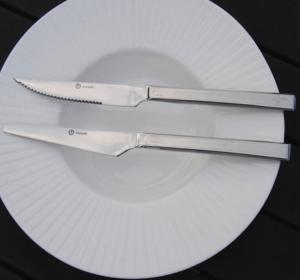 China Hot sale 18/10 stainless steel table knife/dinner knife/steak knife wholesale