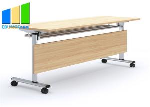 China Metal Frame Mobile Foldable Training Tables Folding School Training Desks on sale