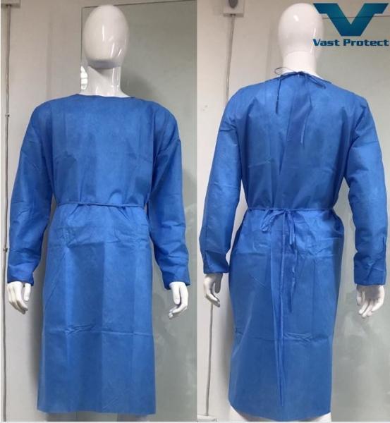 VASTPROTECT Disposable Coverall Gown Breathable Hydroponic Dust Proof Splash