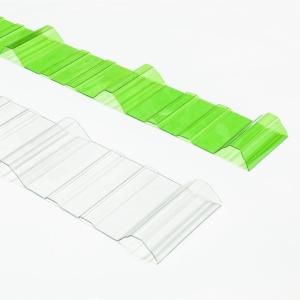 China Apartment Roofing Polycarbonate Corrugated Sheet Virgin Material wholesale