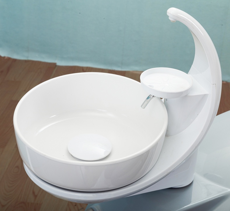 Micro fiber leather Luxury Dental Unit Full Set OEM/ODM Accept Dental Chair With LED Sensor Light