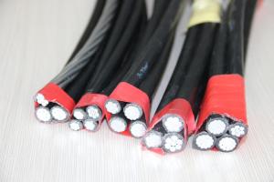 China Acsr Aac Conductor Overhead Aerial Bundled Cable 3 Cores wholesale