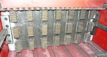 Single Shaft Shredder Machine For Waste ABS Computer Shell With Motor Core Components