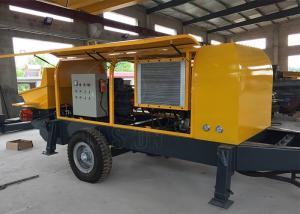 China Mini Hydraulic Trailer Concrete Pump Centrifugal High Pressure Cement Pump wholesale