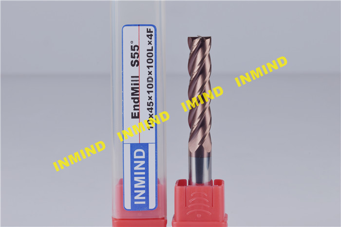 Cnc Machine Square CNC End Mill 0.5 - 0.6 Um Ultra Fine Grain Size